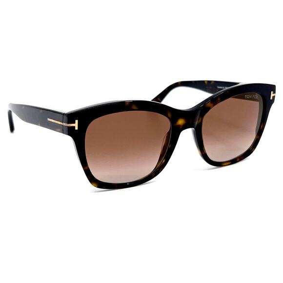 New, TOM FORD Lauren-02 Sunglasses TF614 52F Authentic - Picture 1 of 11